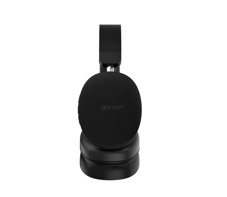 Black Premium PU Headphones